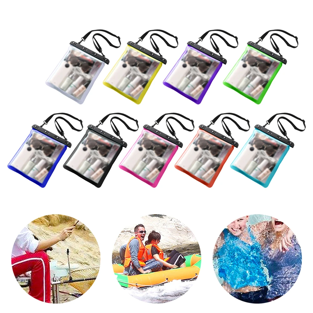 Underwater WaterproofWaist Bag Pouch Dry Case Pocket Pack Wallet Beach Swimming Waterproof, Dustproof And Sand-proof
Underwater WaterproofWaist Bag Pouch Dry Case Pocket Pack Wallet Beach Swimming Waterproof, Dustproof And Sand-proof