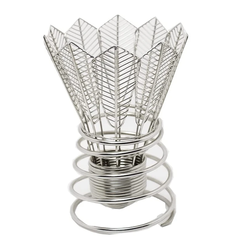 Metal Pen Holder Creative Gift Badminton Pen Tube Stainless Steel Metal Desk Organization Office Pencil Holders
Metal Pen Holder Creative Gift Badminton Pen Tube Stainless Steel Metal Desk Organization Office Pencil Holders