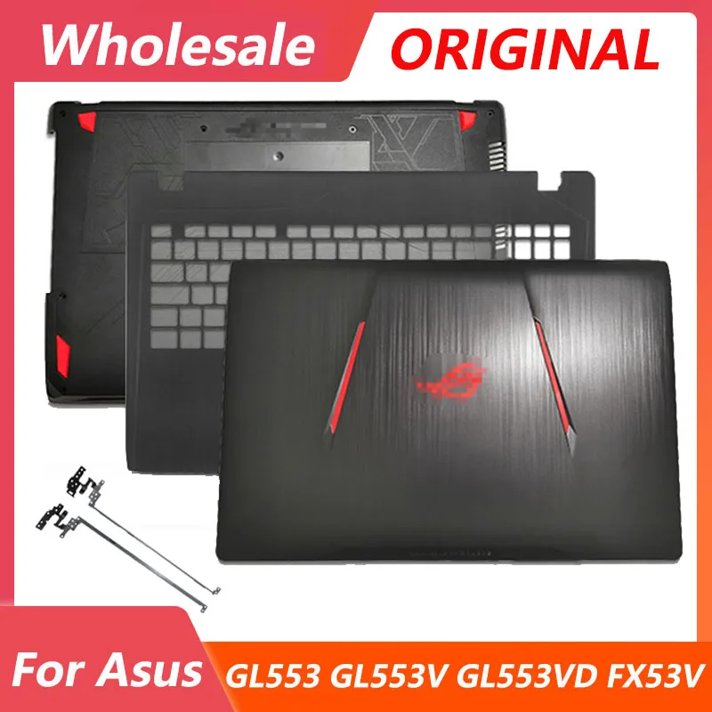 Чехол для ноутбука Asus GL553 GL553V GL553VD FX53V FZ53V, задняя крышка ЖК-дисплея, петли, Упор для рук, Нижняя крышка, верхняя, нижняя крышка, черный
Чехол для ноутбука Asus GL553 GL553V GL553VD FX53V FZ53V, задняя крышка ЖК-дисплея, петли, Упор для рук, Нижняя крышка, верхняя, нижняя крышка, черный