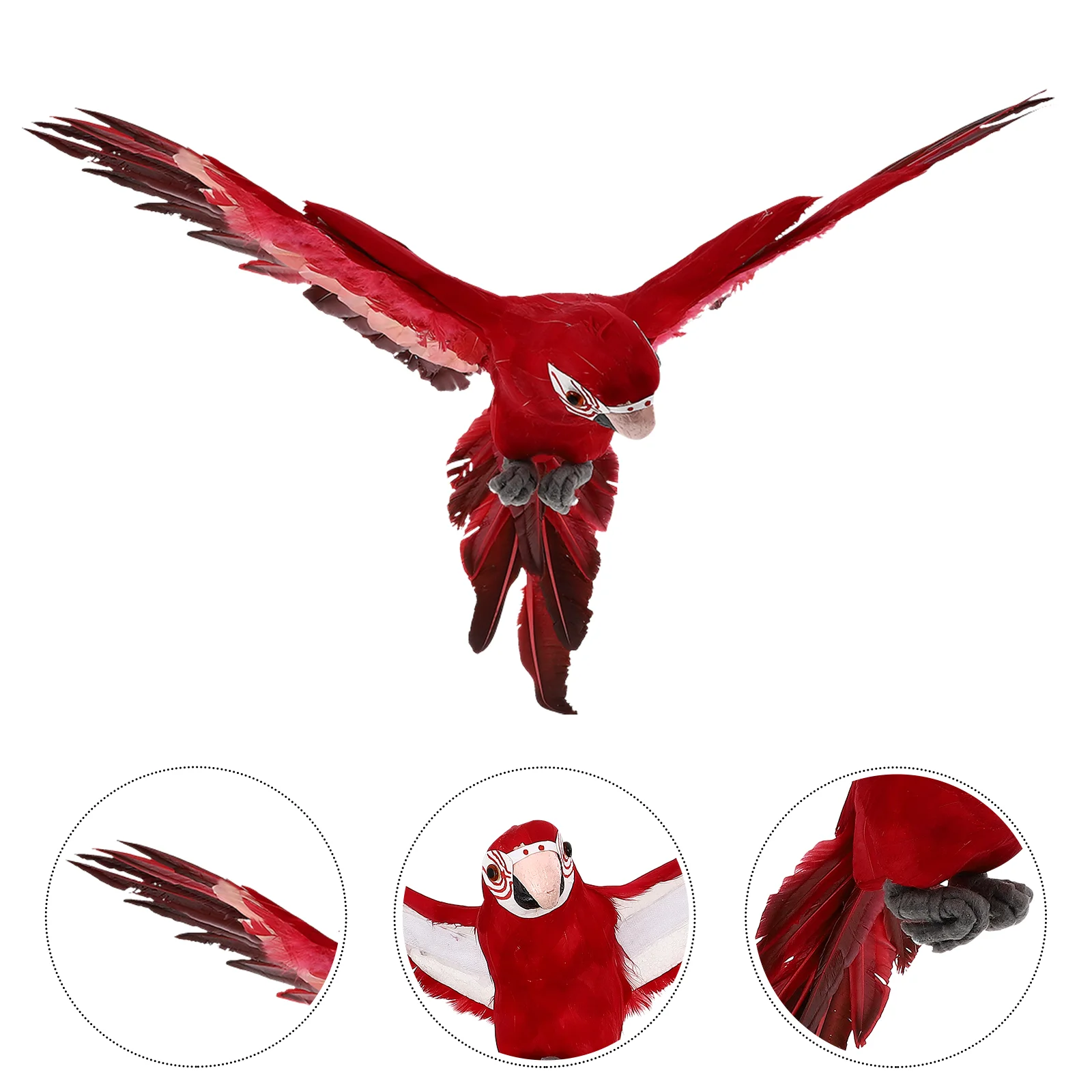 Artificial Bird Parrot Decoration Outdoor Wedding Home Adornment Big Practical Chicken
Artificial Bird Parrot Decoration Outdoor Wedding Home Adornment Big Practical Chicken