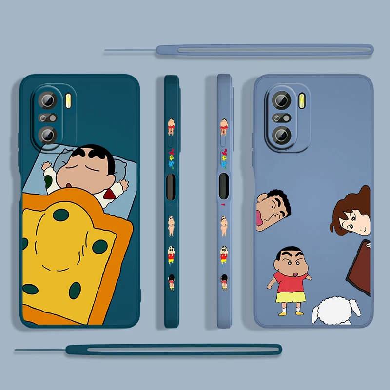 Anime Cute Crayon Shin-chan For Xiaomi Redmi K50 Gaming 10X 9 9A 9T 9AT 8 8A 7 6A 5A 4X Pro 4G 5G Liquid Left Rope Phone Case
Anime Cute Crayon Shin-chan For Xiaomi Redmi K50 Gaming 10X 9 9A 9T 9AT 8 8A 7 6A 5A 4X Pro 4G 5G Liquid Left Rope Phone Case