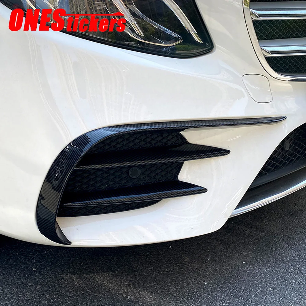 For Mercedes Benz E Class W213 AMG E43 E53 E63 2016-2020 Car Front Bumper Lip Splitter Spoiler Canard Fog Lamp Cover Trim Strip
For Mercedes Benz E Class W213 AMG E43 E53 E63 2016-2020 Car Front Bumper Lip Splitter Spoiler Canard Fog Lamp Cover Trim Strip