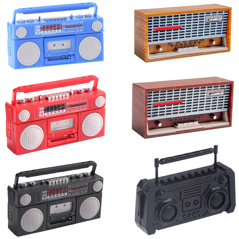 1:12 Dollhouse Miniature Vintage Radio Model Record Transceiver Player Toy Doll Furniture Decor
1:12 Dollhouse Miniature Vintage Radio Model Record Transceiver Player Toy Doll Furniture Decor