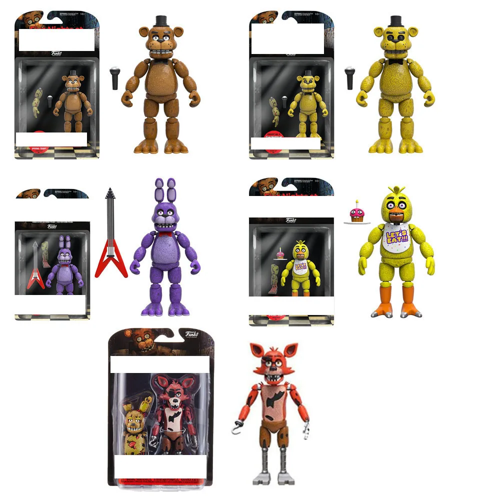 Игра Fnaf, Золотая фотография, фигурка героя, игрушка пять ночей, фотокси, подвижные мини-фигурки, ПВХ модель, плюшевая кукла, подарки
Игра Fnaf, Золотая фотография, фигурка героя, игрушка пять ночей, фотокси, подвижные мини-фигурки, ПВХ модель, плюшевая кукла, подарки