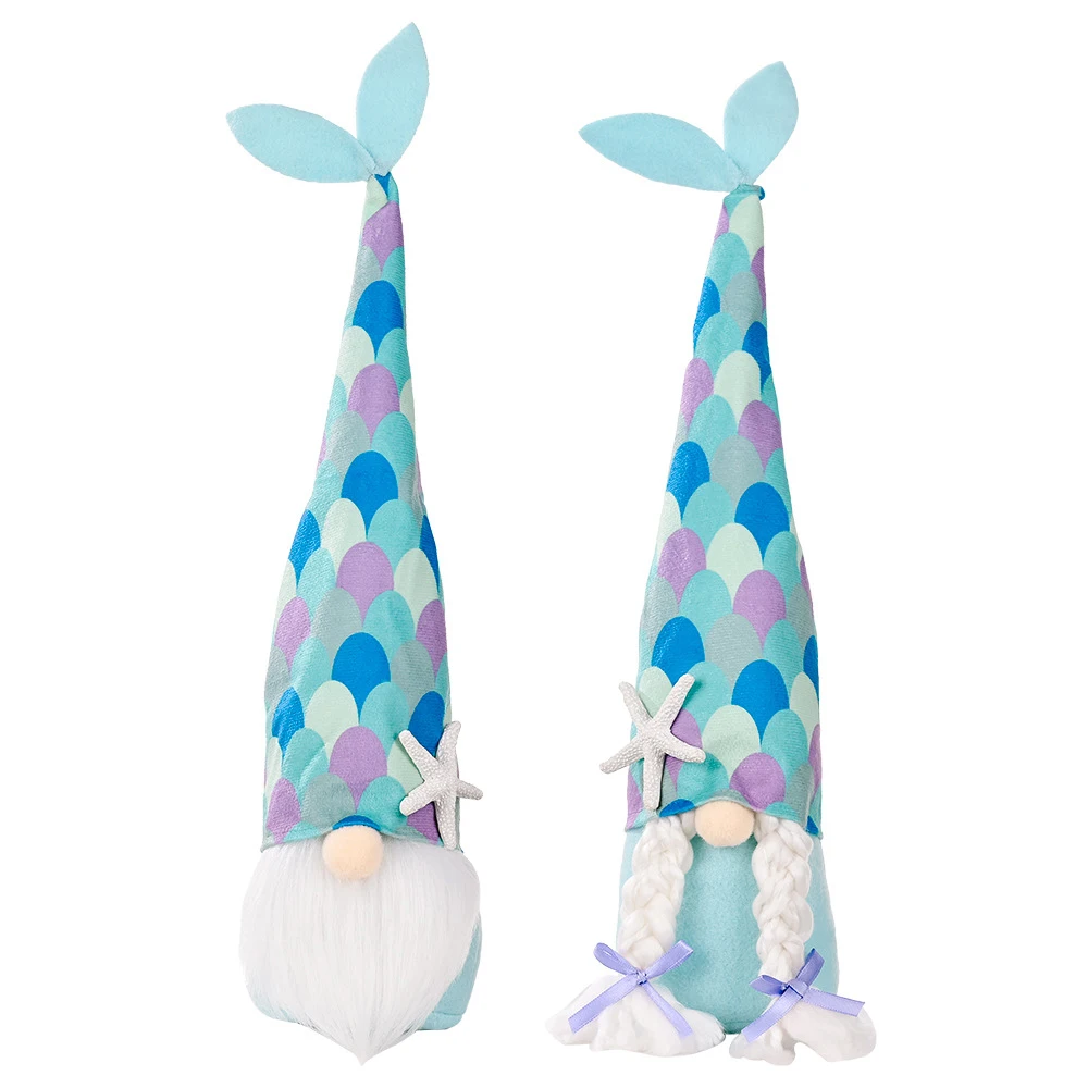 Ocean Festival Gnome Luckily Mermaid Tail Ocean Faceless Doll Nautical Gnome Decor Home Ornament Wedding Decoration
Ocean Festival Gnome Luckily Mermaid Tail Ocean Faceless Doll Nautical Gnome Decor Home Ornament Wedding Decoration
