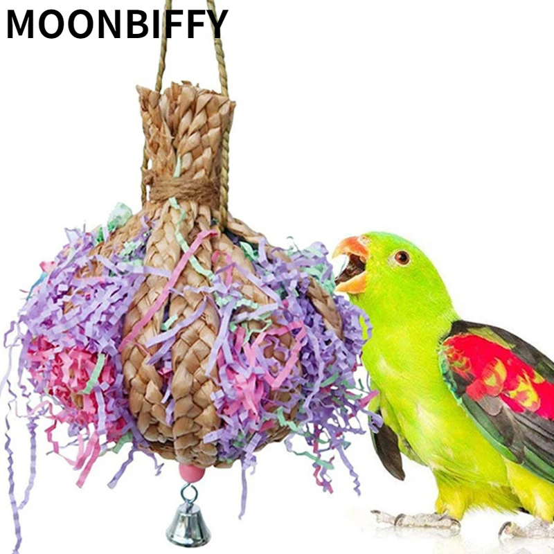 Игрушка-измельчитель для попугаев, сухая, не кусающая попугай, клетка, игрушка для жевания с колокольчиком, попугаями, игрушки и аксессуары ...
Игрушка-измельчитель для попугаев, сухая, не кусающая попугай, клетка, игрушка для жевания с колокольчиком, попугаями, игрушки и аксессуары ...