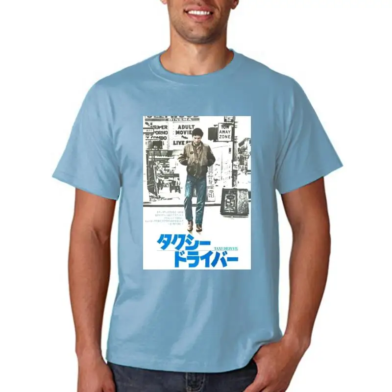 Title: Fashionmen T Shirt Taxi Driver De Niro Cult Movie Kultfilm Japan Japanese Retro Vintage
Title: Fashionmen T Shirt Taxi Driver De Niro Cult Movie Kultfilm Japan Japanese Retro Vintage
