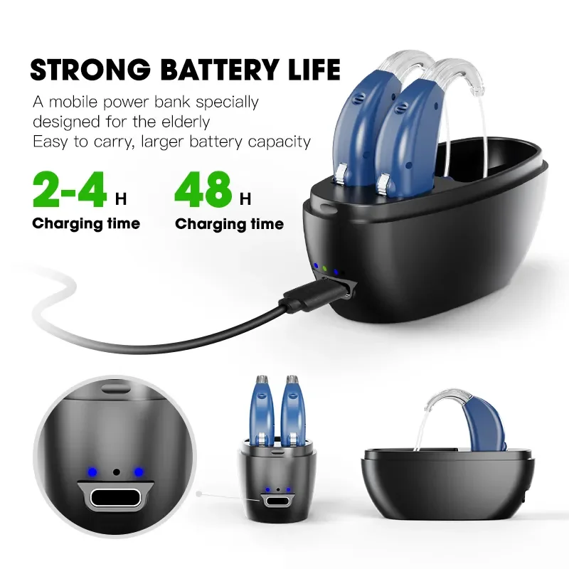 Intelligent Noise Reduction Receiver for USB Elderly Hearing Aid to Improve Hearing of Deaf People Audio Amplifier for Deaf Peop
Intelligent Noise Reduction Receiver for USB Elderly Hearing Aid to Improve Hearing of Deaf People Audio Amplifier for Deaf Peop