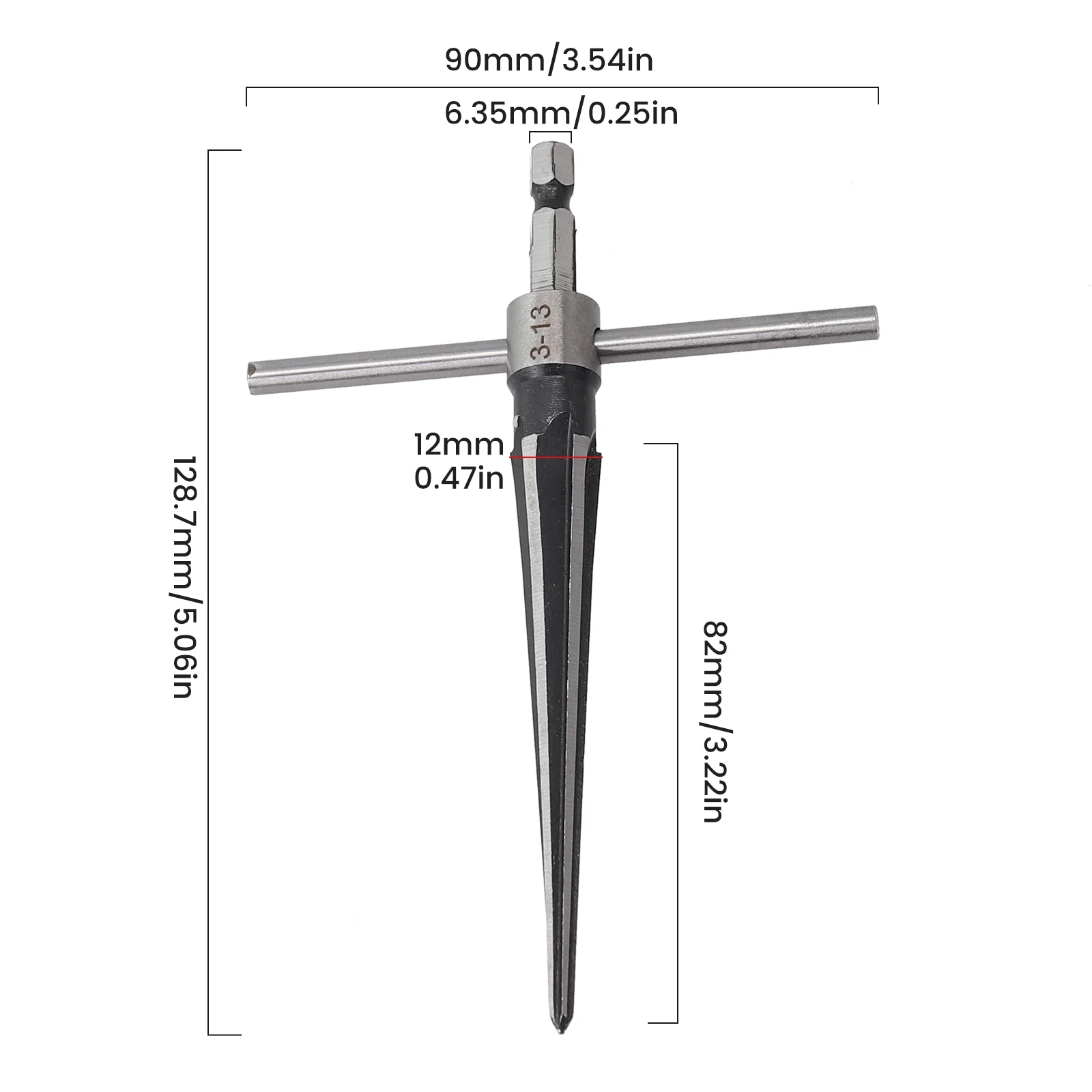 1pc 3-13mm Hand Taper Reamer Hand Metal Reamer Deburring Enlarge Pin Hole Handheld Reamer For Wood Metal Plastic Drilling Tools
1pc 3-13mm Hand Taper Reamer Hand Metal Reamer Deburring Enlarge Pin Hole Handheld Reamer For Wood Metal Plastic Drilling Tools