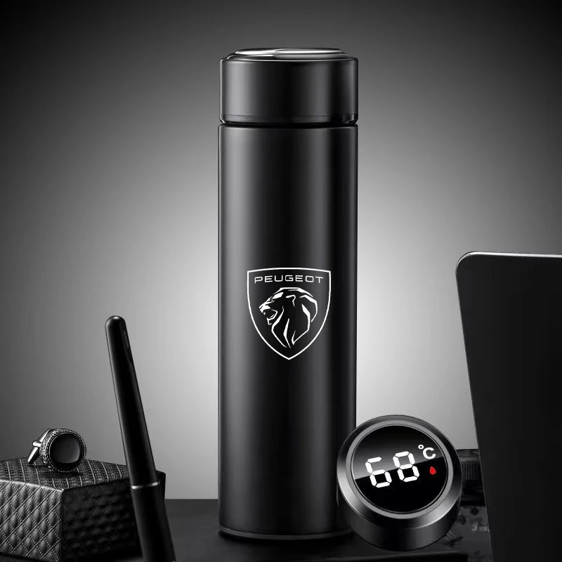 For Peugeot 206 208 306 307 308 3008 500ml Intelligent Thermos Coffee Cup Temperature Display Stainless Steel Vacuum Water Cup
For Peugeot 206 208 306 307 308 3008 500ml Intelligent Thermos Coffee Cup Temperature Display Stainless Steel Vacuum Water Cup