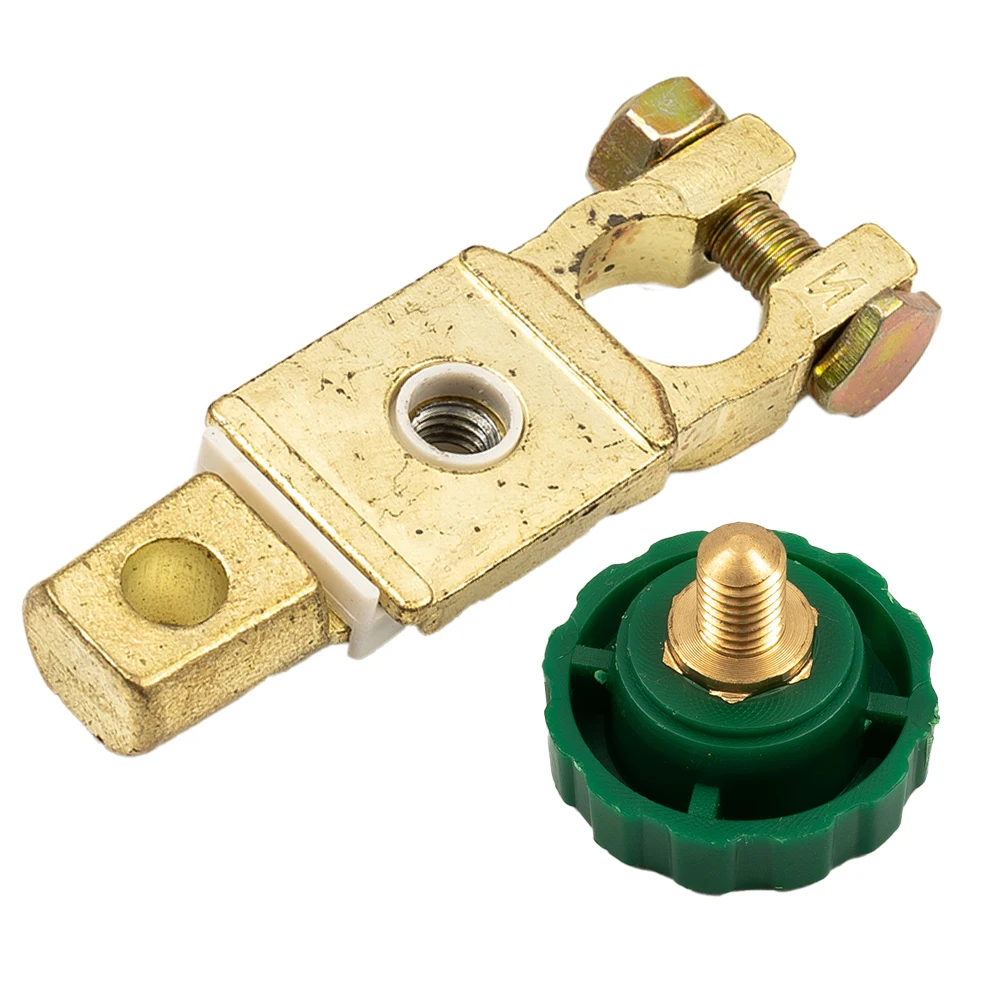 1PCS Cut Off Switch Heavy Duty Battery Disconnect Isolator Switch 12V 24V Green 17MM Fits Standard Negative Terminal Car Parts
1PCS Cut Off Switch Heavy Duty Battery Disconnect Isolator Switch 12V 24V Green 17MM Fits Standard Negative Terminal Car Parts
