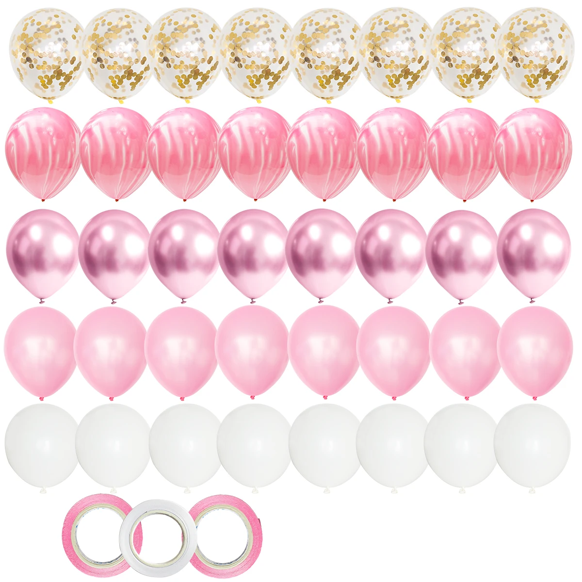 40pcs Pink Balloons Confetti Set Helium Balloon Baby Shower Girl Kids Birthday Party Decorations Wedding Anniversary 
40pcs Pink Balloons Confetti Set Helium Balloon Baby Shower Girl Kids Birthday Party Decorations Wedding Anniversary