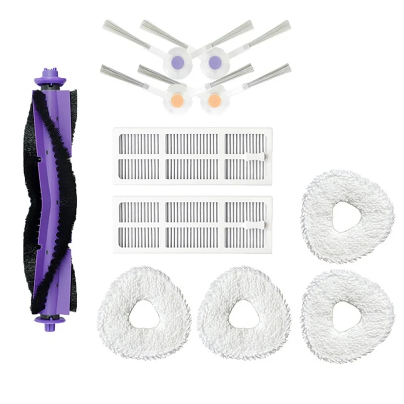 Roller V-Shaped Side Brushes Mop Cloths Rag Hepa Filter Spare Part Replacement For Narwal Freo Versatile Self Mop Clean Robot J3
Roller V-Shaped Side Brushes Mop Cloths Rag Hepa Filter Spare Part Replacement For Narwal Freo Versatile Self Mop Clean Robot J3