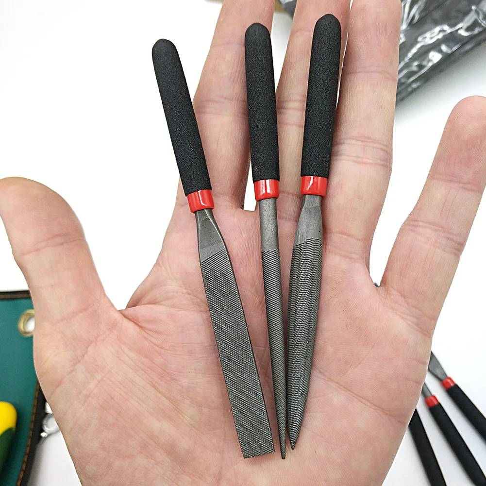 3Pcs Steel Files Needle File For Stone Glass Metal Carving Craft Flat File 118mm Round File Hand Tools
3Pcs Steel Files Needle File For Stone Glass Metal Carving Craft Flat File 118mm Round File Hand Tools