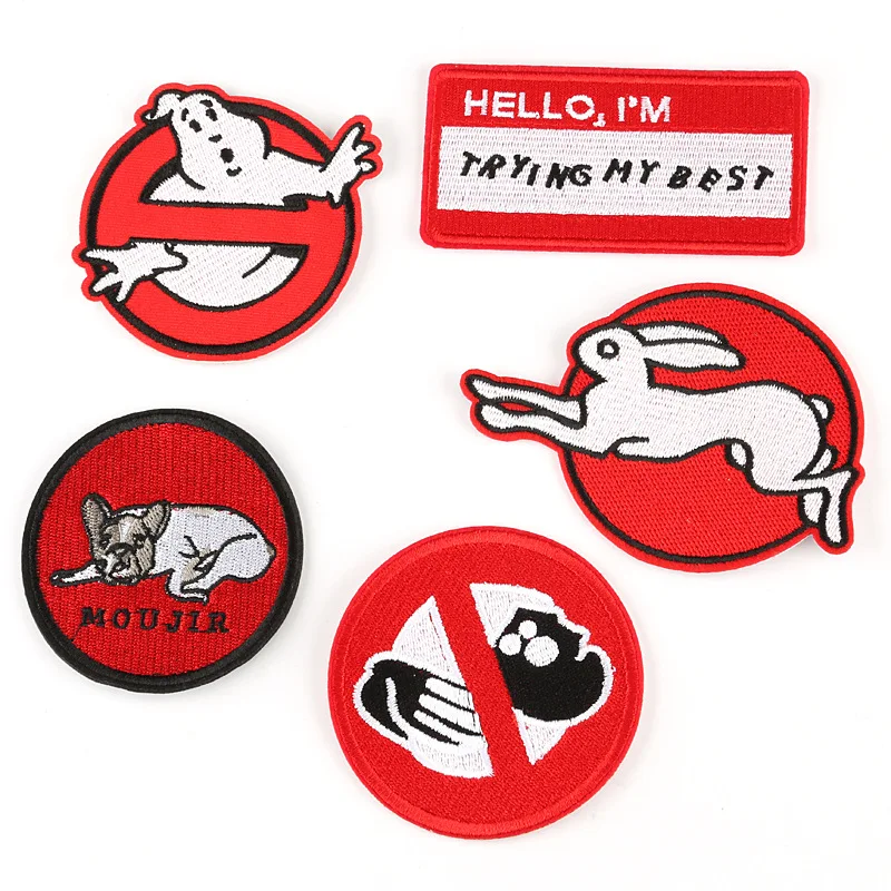 Embroidery Cloth Stickers Clothing Accessories Round Red Badge Letter DIY Accessories Badge Cloth Label
Embroidery Cloth Stickers Clothing Accessories Round Red Badge Letter DIY Accessories Badge Cloth Label