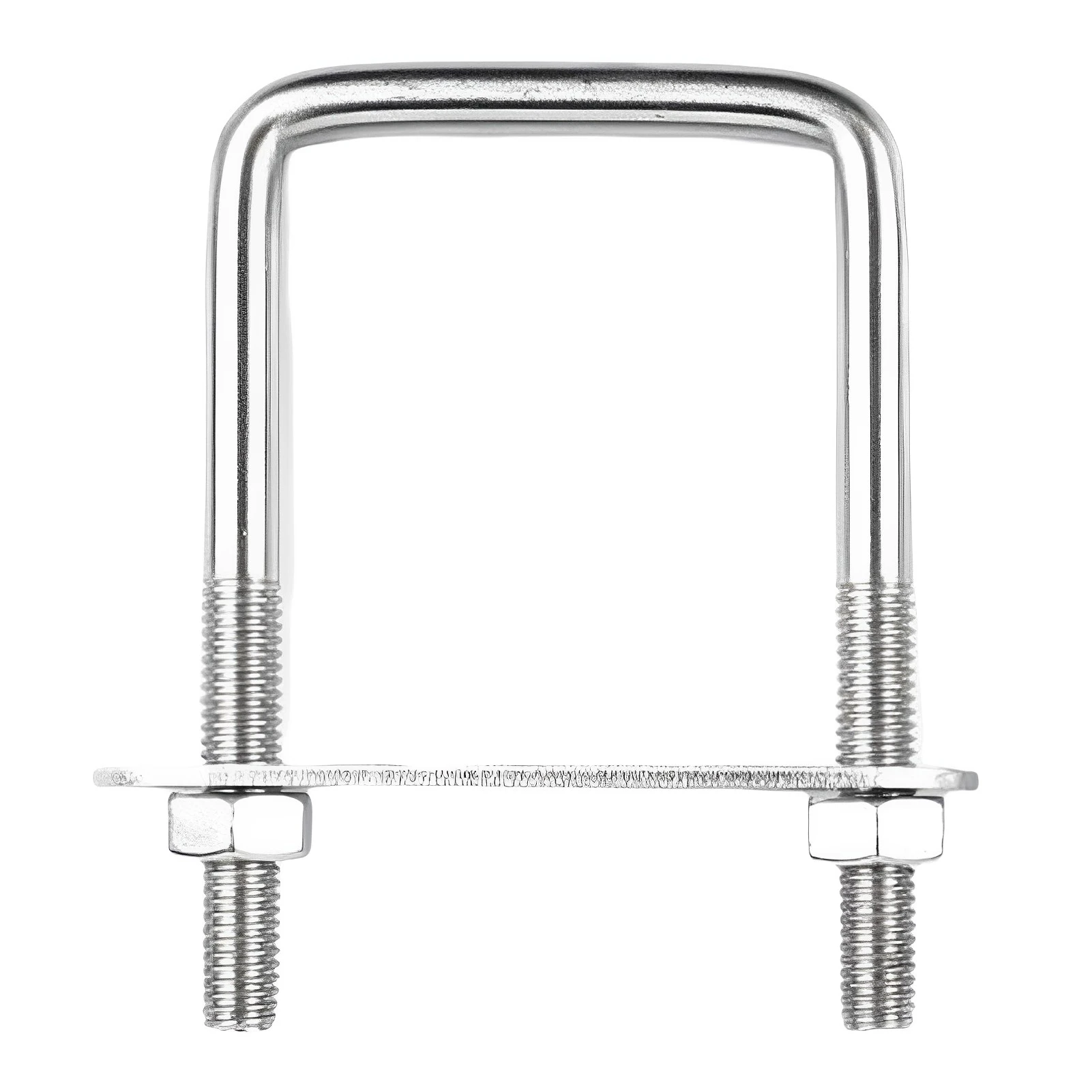 2pcs M8 Industrial Applications Tie Down Frame Plate Square Brackets With Nuts Boat Trailer U Bolts Multipurpose Stainless Steel 
2pcs M8 Industrial Applications Tie Down Frame Plate Square Brackets With Nuts Boat Trailer U Bolts Multipurpose Stainless Steel