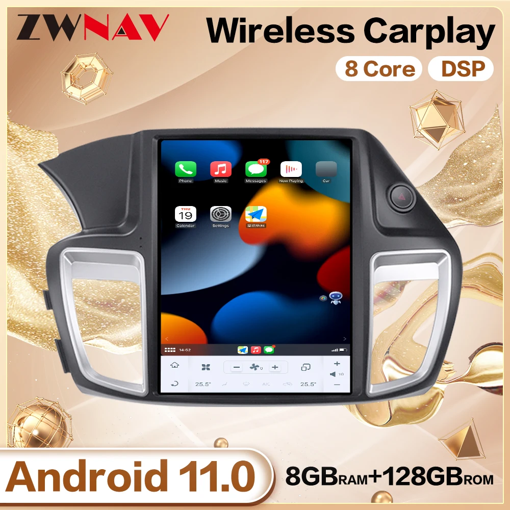 Tesla Screen Android Multimedia Player For Honda Accord 9 2012 - 2014 2015 2016 2017 GPS Navigation Audio Radio Stereo Head Unit
Tesla Screen Android Multimedia Player For Honda Accord 9 2012 - 2014 2015 2016 2017 GPS Navigation Audio Radio Stereo Head Unit