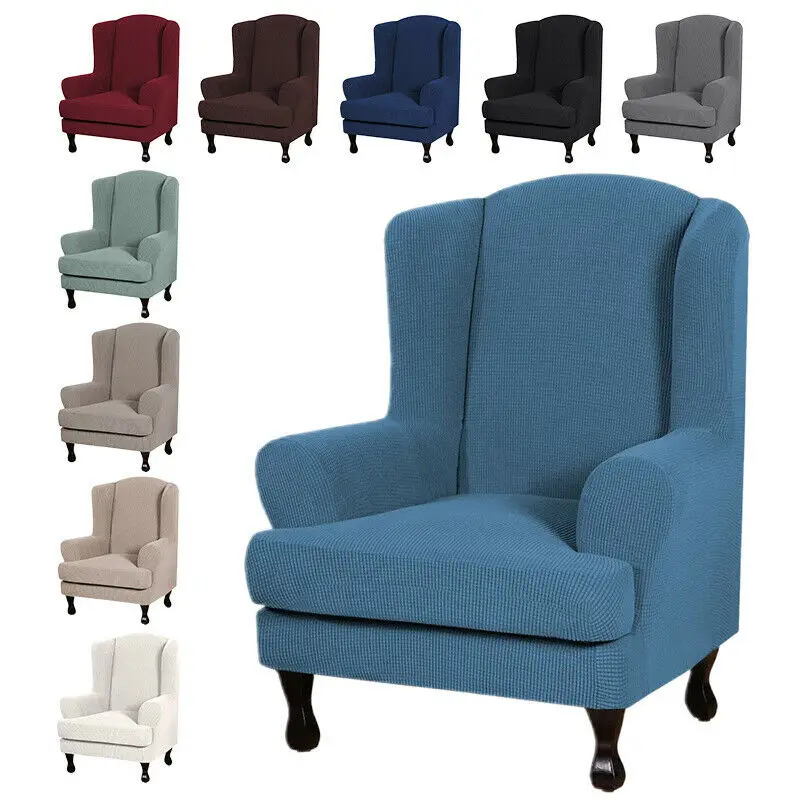 Arm Back Chair Cover Elastic Armchair Wing Chair Cover Stretch Protector Slipcover for Home Furniture Living Room 2 Piece/set
Arm Back Chair Cover Elastic Armchair Wing Chair Cover Stretch Protector Slipcover for Home Furniture Living Room 2 Piece/set