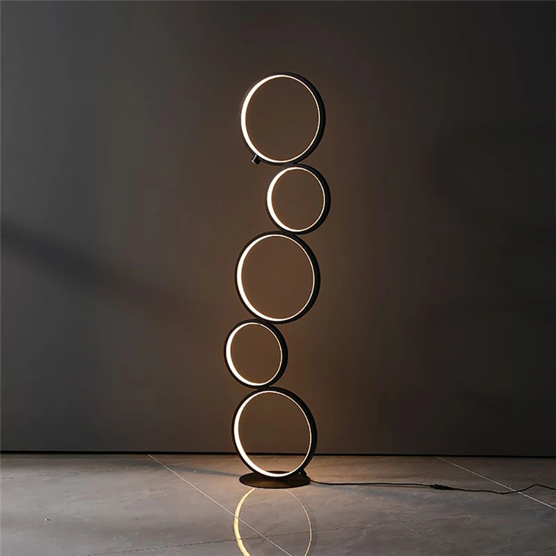 Modern LED Ring Floor Lamp Touch Switch Nordic Minimalist Art Living Room Bedroom Home Standing Lamp Lighting Indoor Decor Lamp
Modern LED Ring Floor Lamp Touch Switch Nordic Minimalist Art Living Room Bedroom Home Standing Lamp Lighting Indoor Decor Lamp