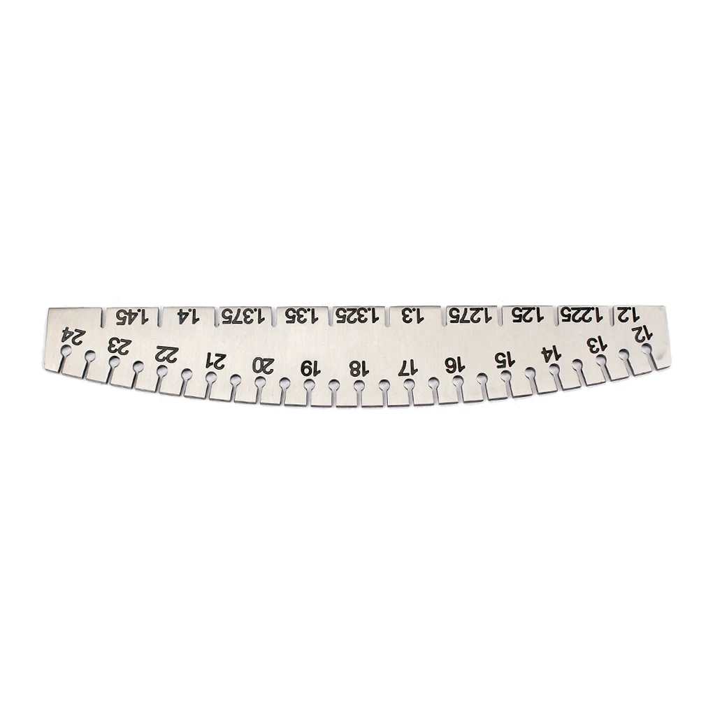 String Measurer Stainless Steel Instrument Scale Professional Gauge Accuracy Spare Part for Beginners Measuring Tools
String Measurer Stainless Steel Instrument Scale Professional Gauge Accuracy Spare Part for Beginners Measuring Tools