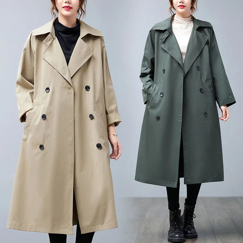 Windbreaker Women's Mid-length 2022 New Long Sleeve Fashion Temperament Casual Coat Windbreaker
Windbreaker Women's Mid-length 2022 New Long Sleeve Fashion Temperament Casual Coat Windbreaker