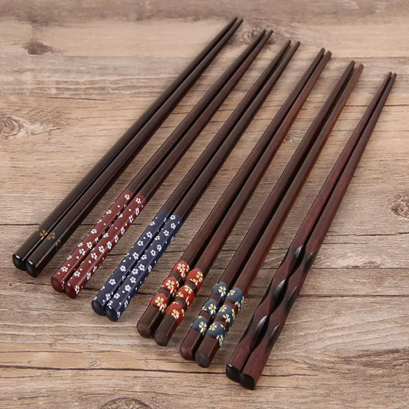 Handmade Japanese Style Natural Wooden Chopsticks Sushi Reusable Food Sticks Japanese/Korean Cooking Chopsticks Tableware
Handmade Japanese Style Natural Wooden Chopsticks Sushi Reusable Food Sticks Japanese/Korean Cooking Chopsticks Tableware
