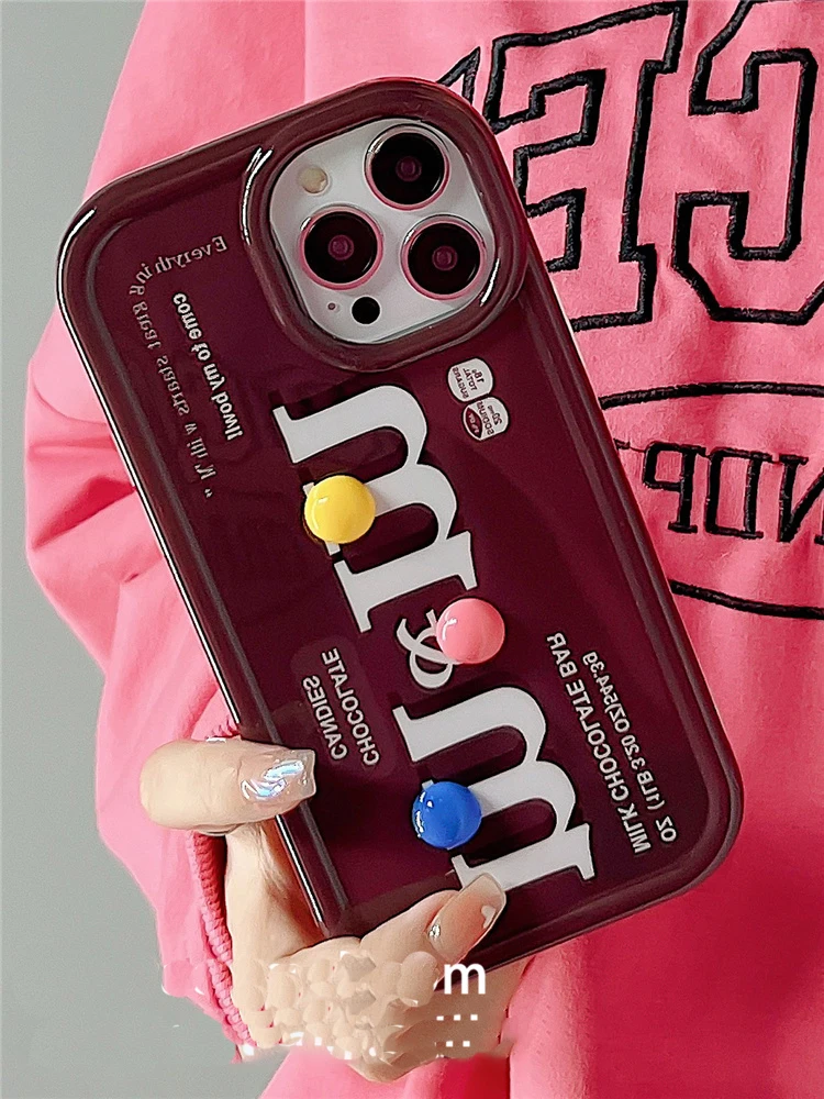 Super cute chocolate bean 3D cartoon Soft silicone phone case for iphone 14 13 12 11 Pro Max Plus Shockproof Silicone Soft Cover 
Super cute chocolate bean 3D cartoon Soft silicone phone case for iphone 14 13 12 11 Pro Max Plus Shockproof Silicone Soft Cover
