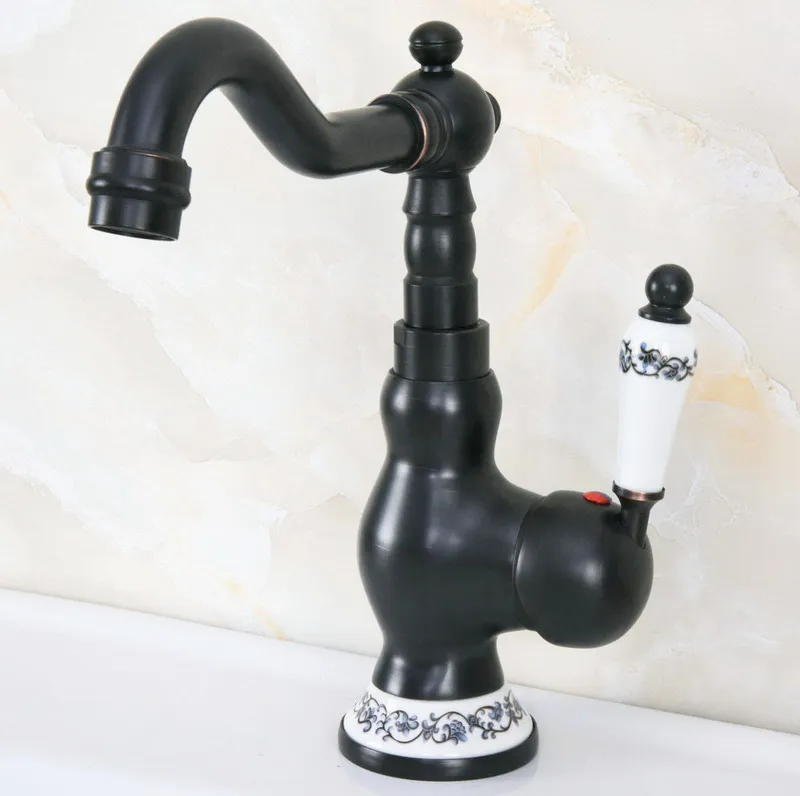 Black Oil Rubbed Brass Single Handle Hole Deck Mount Kitchen Bathroom Sink Basin Cold And Hot Water Faucet Mixer Tap 2nf658
Black Oil Rubbed Brass Single Handle Hole Deck Mount Kitchen Bathroom Sink Basin Cold And Hot Water Faucet Mixer Tap 2nf658