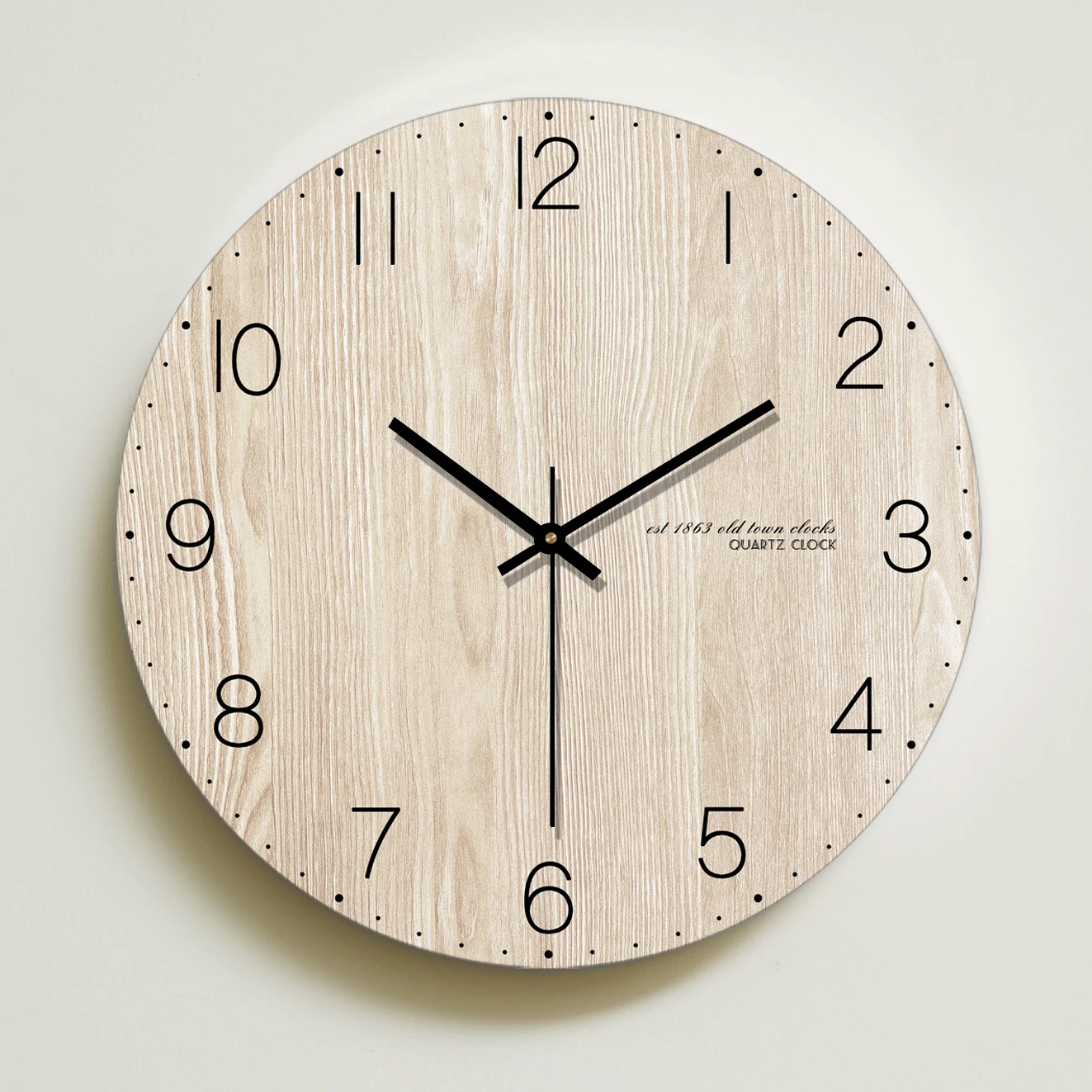 Arabic Numeral Design Round Wooden Digital Wall Clock Fashion Silent Living Room Wall Decor Saat Home Decoration Watch Wall Gift
Arabic Numeral Design Round Wooden Digital Wall Clock Fashion Silent Living Room Wall Decor Saat Home Decoration Watch Wall Gift