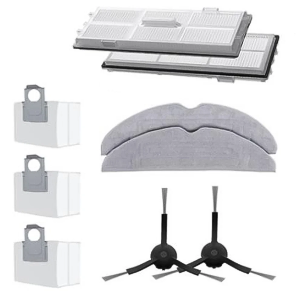 Household Vacuum Cleaner Replace Parts For RoborockS8/S8 Plus/S8 Pro Ultra Vacuum Roller Side Brush Filter Dust Bag Mop Pads Kit
Household Vacuum Cleaner Replace Parts For RoborockS8/S8 Plus/S8 Pro Ultra Vacuum Roller Side Brush Filter Dust Bag Mop Pads Kit