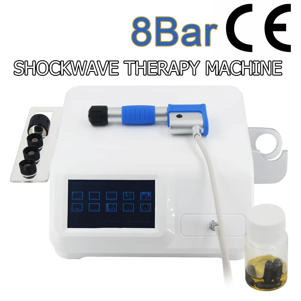 Top Quality 8 Bar Pneumatic Shockwave Therapy Machine For ED Treatment And Shoulder Pain Health Care Physiotherapy Shock Wave
Top Quality 8 Bar Pneumatic Shockwave Therapy Machine For ED Treatment And Shoulder Pain Health Care Physiotherapy Shock Wave