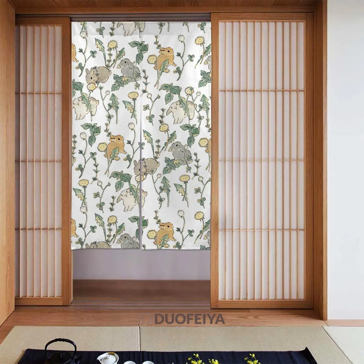 Rabbit And Dandelion Japanese Door Curtain Cute Separate Tapestry Cotton Linen Hanging Half Curtain for Kitchen Toilet Ornament
Rabbit And Dandelion Japanese Door Curtain Cute Separate Tapestry Cotton Linen Hanging Half Curtain for Kitchen Toilet Ornament