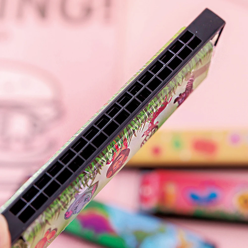 16 Holes Key Metal Harmonica Mouth Organ Kids Musical Wind Instrument Gift Toy Cute Montessori Educational Toys Cartoon Pattern
16 Holes Key Metal Harmonica Mouth Organ Kids Musical Wind Instrument Gift Toy Cute Montessori Educational Toys Cartoon Pattern