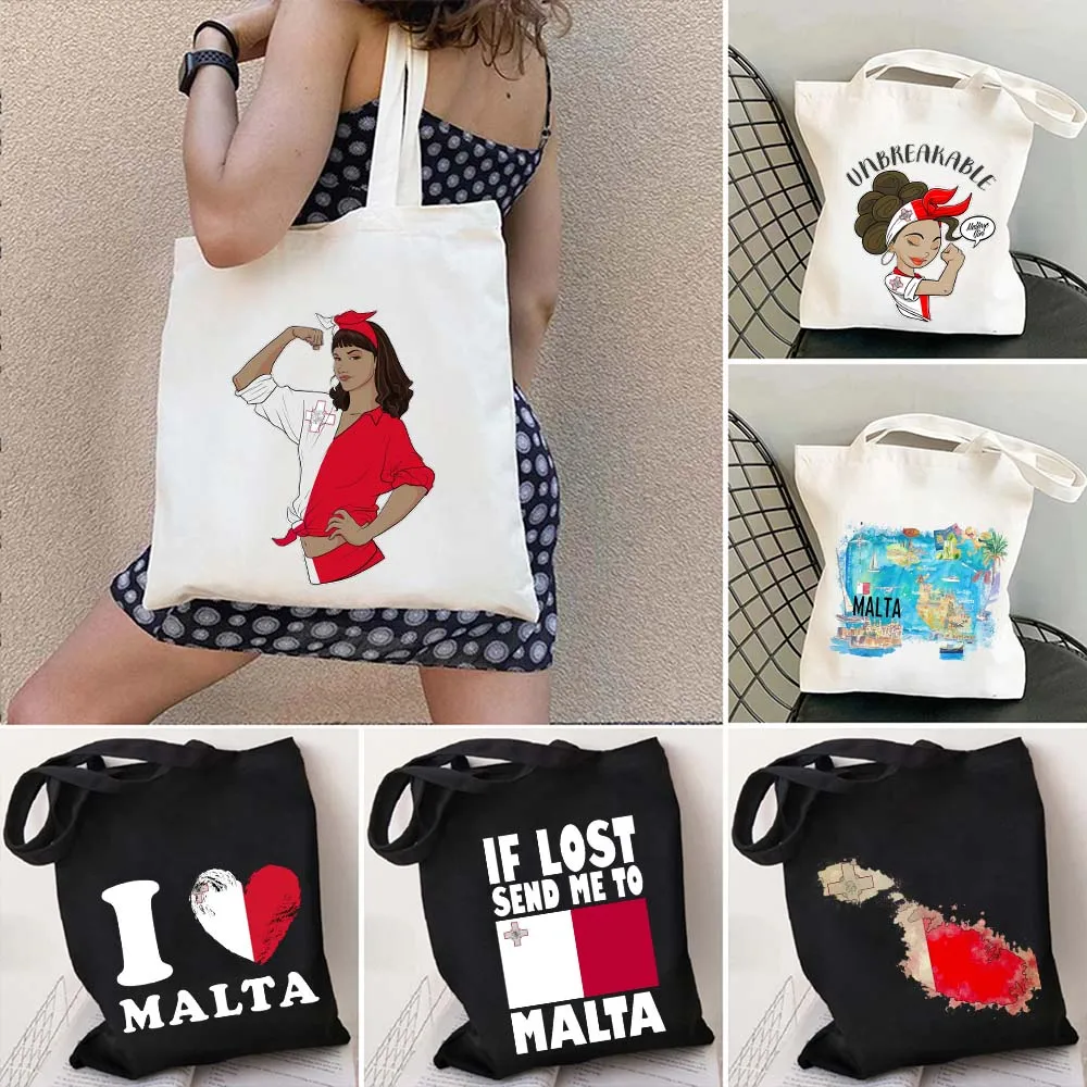 Vintage Valletta Malta Flag Map Saying Island Travel Maltese Girl Shopper Harajuku Canvas Totes Bag Cotton Eco Shopping Handbags
Vintage Valletta Malta Flag Map Saying Island Travel Maltese Girl Shopper Harajuku Canvas Totes Bag Cotton Eco Shopping Handbags