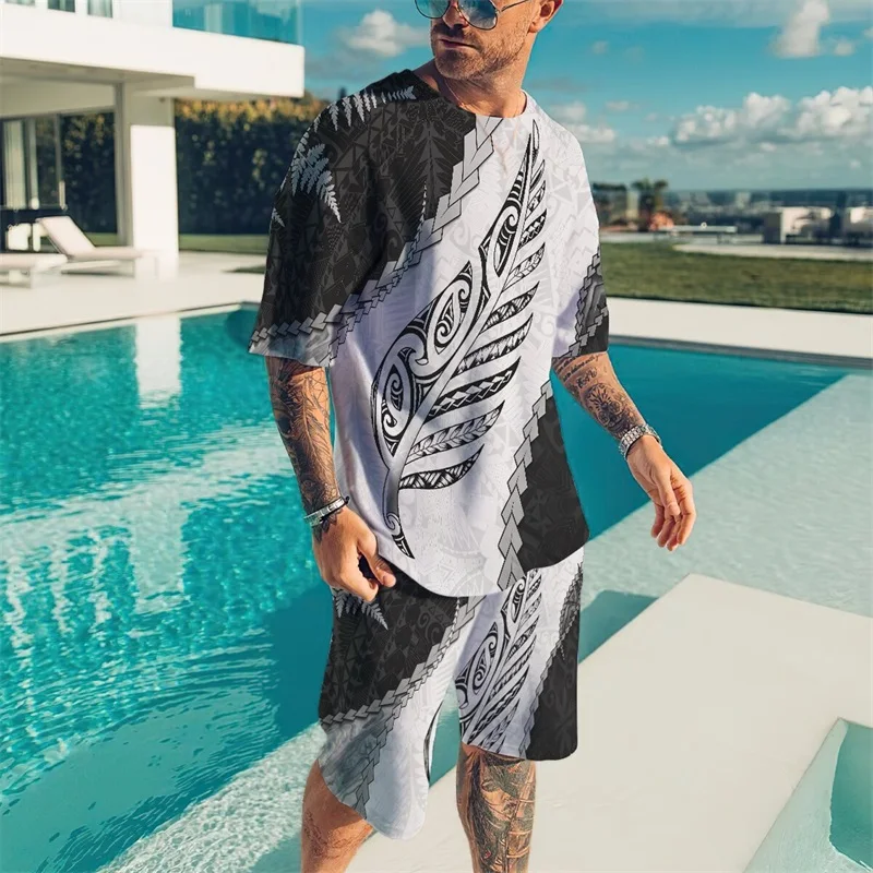 Summer Men Sets Tshirt Outfits Beach Shorts Male Tracksuit 3D Men's Fashion Stitching Color 2 Pieces Tops And Shorts Breathable
Summer Men Sets Tshirt Outfits Beach Shorts Male Tracksuit 3D Men's Fashion Stitching Color 2 Pieces Tops And Shorts Breathable