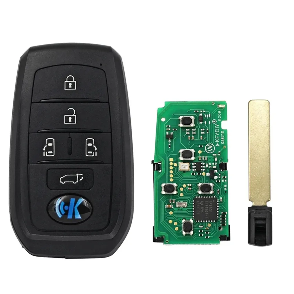 KEYDIY TB01-5 TB бесконтактный смарт-ключ автомобиля, автоматический чип 8А для Toyota Alphard Vellfire, 5 кнопок, пульт дистанционного управления 0120, автоаксессуары 
KEYDIY TB01-5 TB бесконтактный смарт-ключ автомобиля, автоматический чип 8А для Toyota Alphard Vellfire, 5 кнопок, пульт дистанционного управления 0120, автоаксессуары