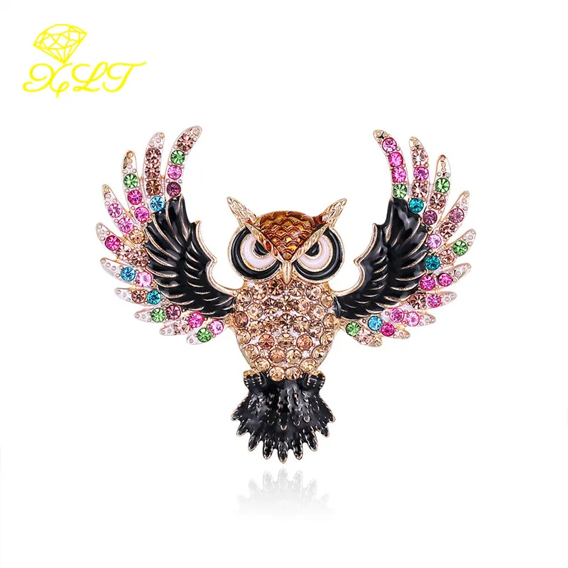 New Owl Animal Color Rhinestone Brooch Alloy Gem Creative Corsage Clothing Accessories Pin
New Owl Animal Color Rhinestone Brooch Alloy Gem Creative Corsage Clothing Accessories Pin