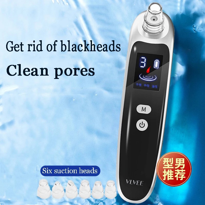 Blackhead Remover Facial Beauty Tool Electric Acne Pore Cleaner Blackhead Suction Equipment
Blackhead Remover Facial Beauty Tool Electric Acne Pore Cleaner Blackhead Suction Equipment