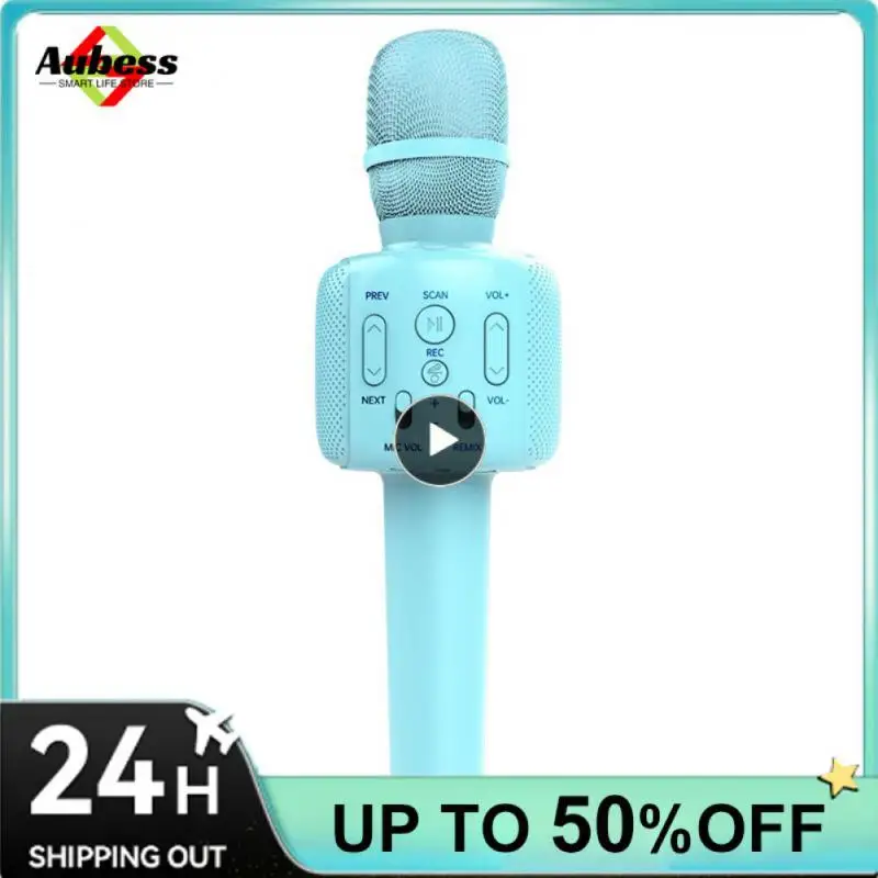 Handheld Singing Microphone Wireless Singing Recorder Home Party Music Player For Kids Version 5.0 Home Karaoke Audio
Handheld Singing Microphone Wireless Singing Recorder Home Party Music Player For Kids Version 5.0 Home Karaoke Audio