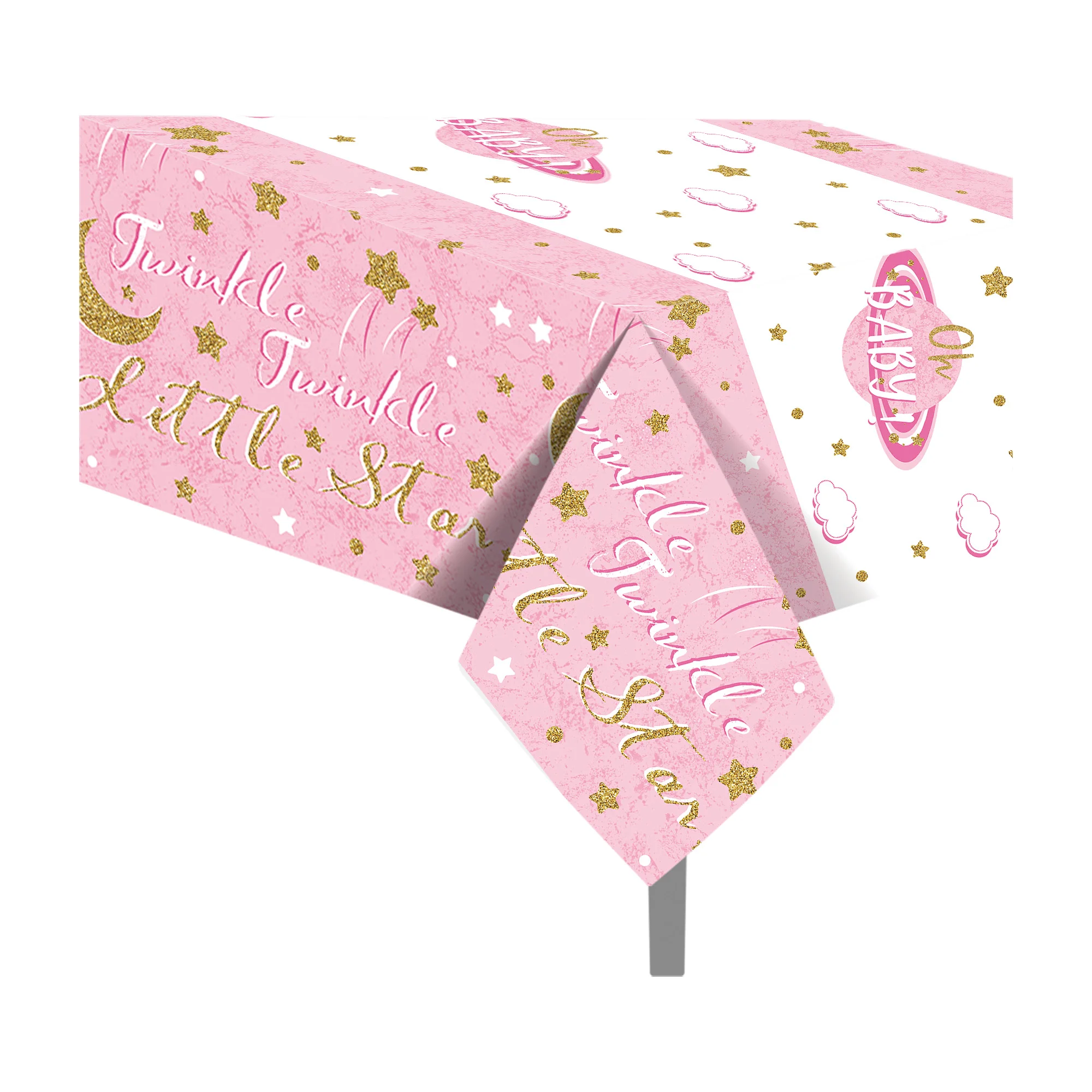 130*220cm Sweet Children Song Twinkle Little Star Oh Baby Party Disposable Tablecloths Tablecover Baby Shower Birthday Party
130*220cm Sweet Children Song Twinkle Little Star Oh Baby Party Disposable Tablecloths Tablecover Baby Shower Birthday Party