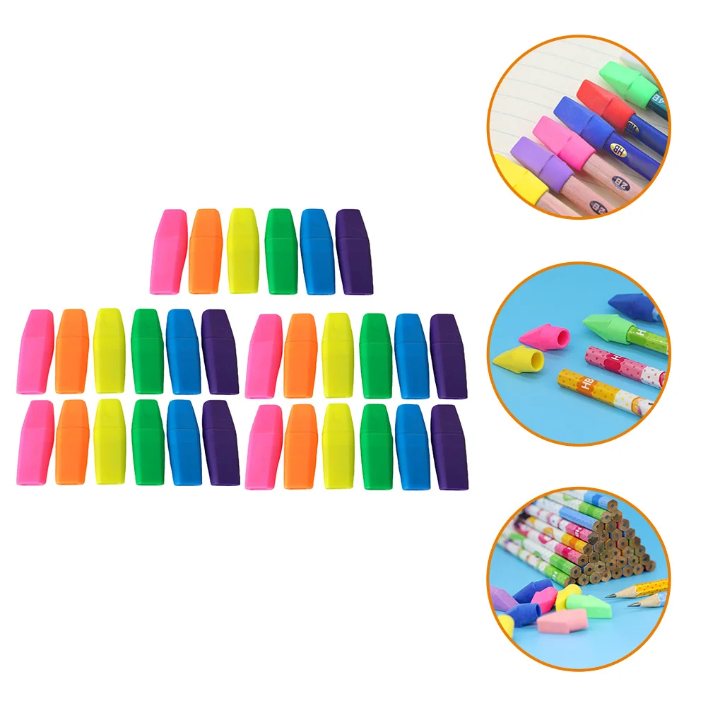 30 Pcs Adorable Erasers Mini Stationery Supplies Office Decor Caps Protective Case Extenders
30 Pcs Adorable Erasers Mini Stationery Supplies Office Decor Caps Protective Case Extenders