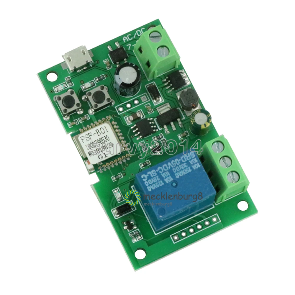 Модуль реле eWelink для умного Wi-Fi коммутатора, модуль с таймером и дистанционным управлением, встраиваемый/самоблокирующийся, для умного Google home, 5 в постоянного тока, 12 В 
Модуль реле eWelink для умного Wi-Fi коммутатора, модуль с таймером и дистанционным управлением, встраиваемый/самоблокирующийся, для умного Google home, 5 в постоянного тока, 12 В