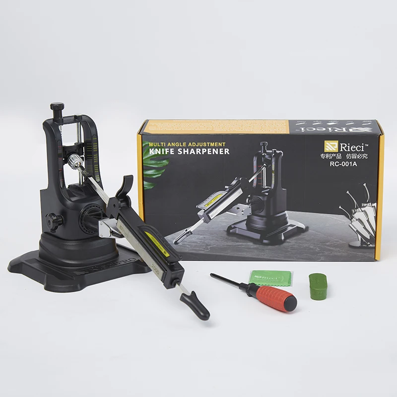 Multifunctional Manual Knife Sharpener Fixed Angle Knife Sharpener Grinding System Kitchen Tool Diamond Leather Sharpening Stone
Multifunctional Manual Knife Sharpener Fixed Angle Knife Sharpener Grinding System Kitchen Tool Diamond Leather Sharpening Stone