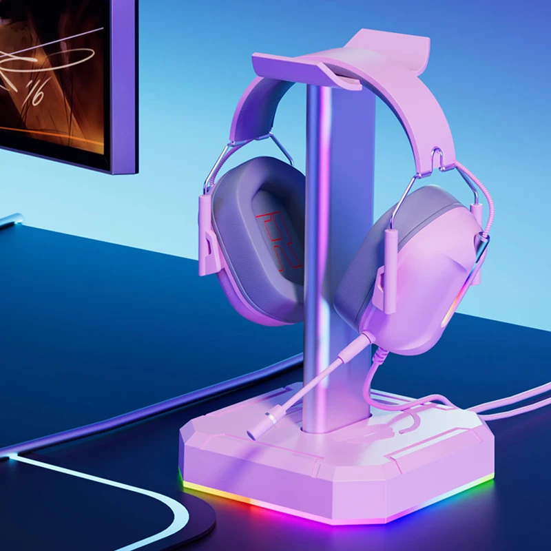 Алюминиевый сплав металлическая подставка для наушников RGB гарнитура Вешалка Кронштейн Дисплей Полка с нескользящей прокладкой розовый По...
Алюминиевый сплав металлическая подставка для наушников RGB гарнитура Вешалка Кронштейн Дисплей Полка с нескользящей прокладкой розовый По...