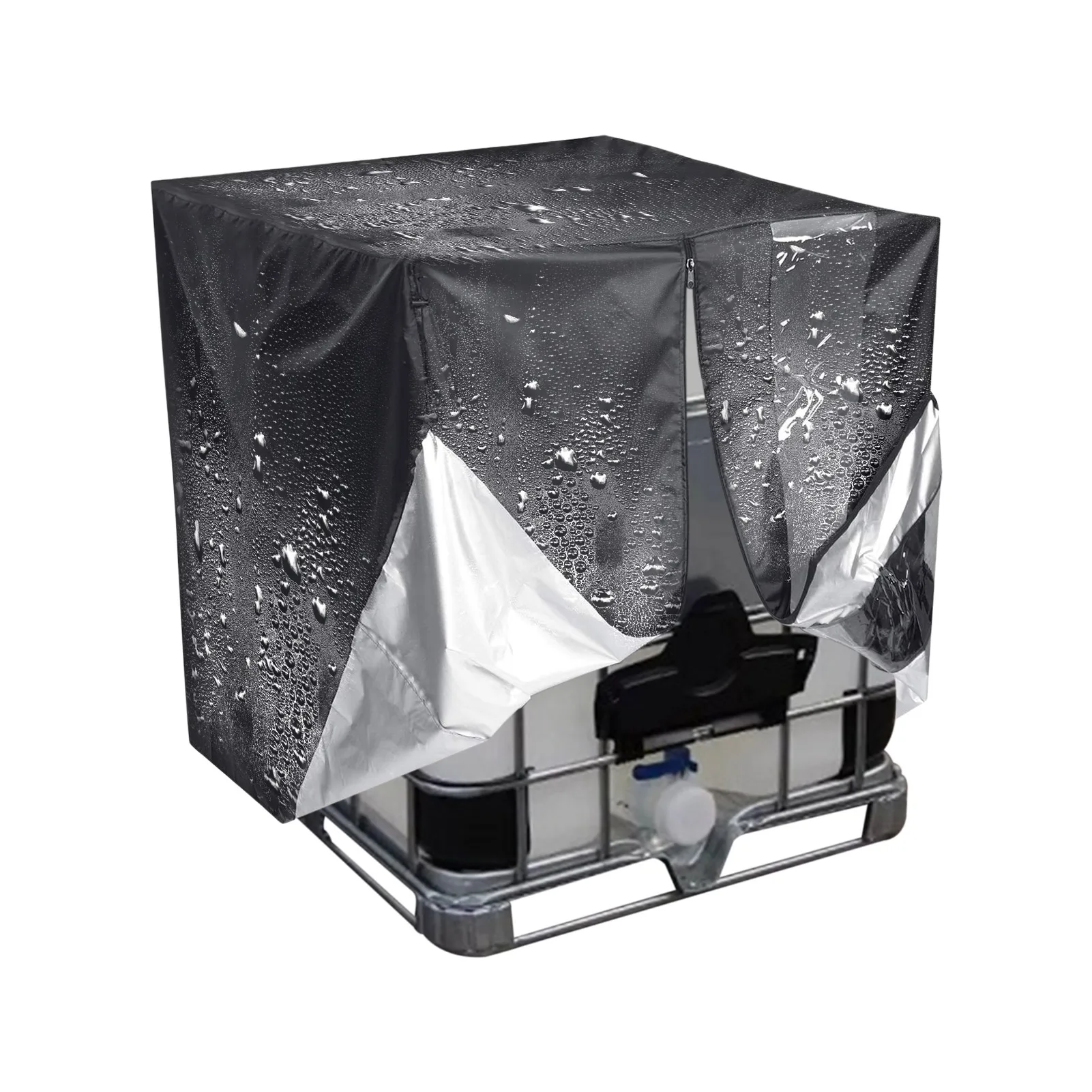 1000L IBC Container Waterproof And Dustproof Cover Rainwater Tank Oxford Cloth UV Protection Cover
1000L IBC Container Waterproof And Dustproof Cover Rainwater Tank Oxford Cloth UV Protection Cover