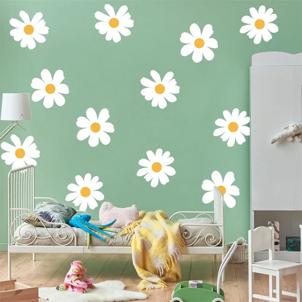 12 PCs White Daisy Wall Decals Peel Stick Retro PVC Daisy Flower Wall Stickers Nursery Playroom Living Room Classroom Wall Decor
12 PCs White Daisy Wall Decals Peel Stick Retro PVC Daisy Flower Wall Stickers Nursery Playroom Living Room Classroom Wall Decor