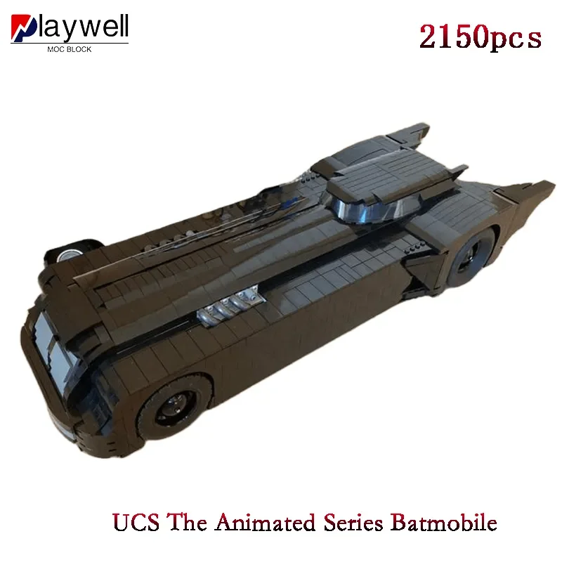 DIY UCS Creative Building Blocks For Adults Animated Batmobiler Series Famous Movie Modified Supercar 76139
DIY UCS Creative Building Blocks For Adults Animated Batmobiler Series Famous Movie Modified Supercar 76139