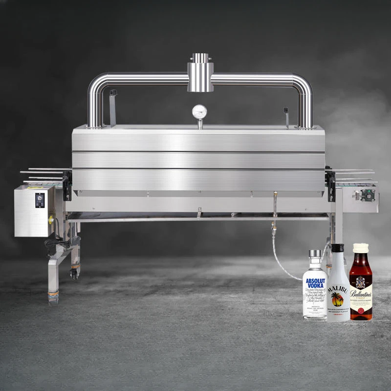 Automatic steam label shrinking machine Cosmetic beverage glass bottle outer packaging sleeve label shrinkage PET heat
Automatic steam label shrinking machine Cosmetic beverage glass bottle outer packaging sleeve label shrinkage PET heat
