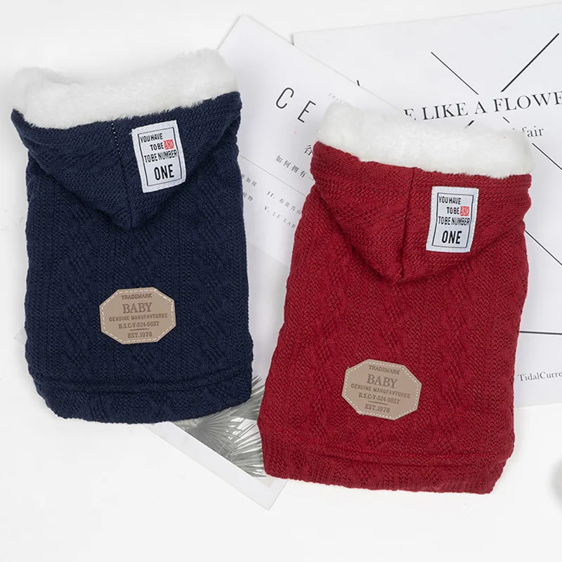 Solid Colour Dog Wool Hoodies Puppy Pet Cat Clothes Pomeranian Bichon Dog Clothes for Small Dog Autumn and Winter Pet Clothes 
Solid Colour Dog Wool Hoodies Puppy Pet Cat Clothes Pomeranian Bichon Dog Clothes for Small Dog Autumn and Winter Pet Clothes