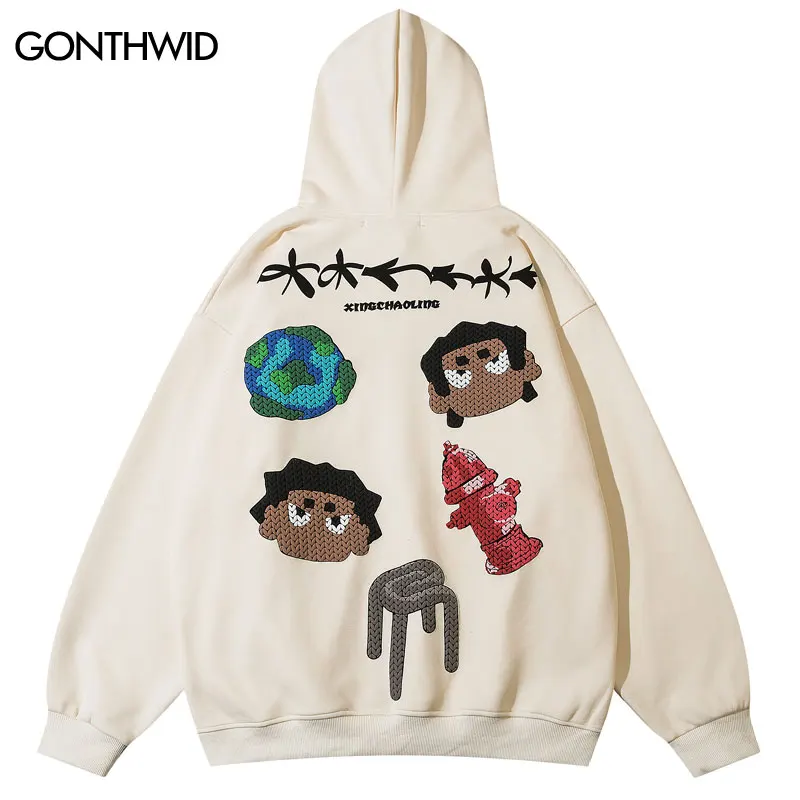 Men Hoodie Sweatshirt Streetwear Hip Hop Funny Japanese Cartoon Print Pullover Hooded Harajuku Fashion Casual Loose Hoodies
Men Hoodie Sweatshirt Streetwear Hip Hop Funny Japanese Cartoon Print Pullover Hooded Harajuku Fashion Casual Loose Hoodies